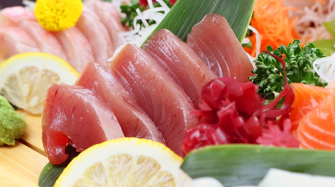 【舟盛り】新鮮な地魚をお腹いっぱい！海の幸満喫プラン